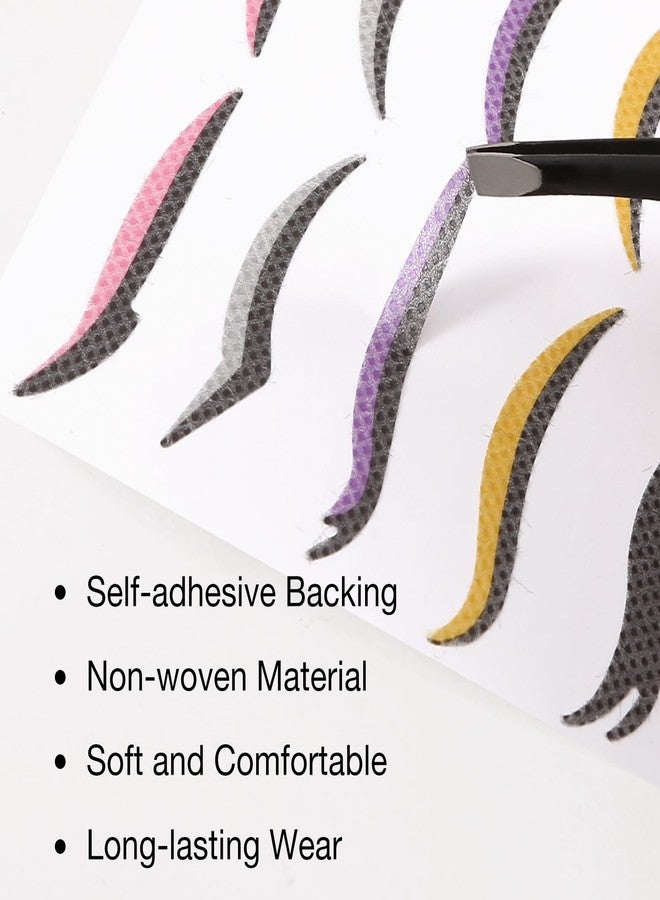 GEUUFEA Glitter Eyeliner Stickers, Eye Line Strip Sticker, Adhesive Eyeliner Stickers, Instant Eye Liner Decal, Waterproof Eye Makeup Paster for Eyes Dress Up - Image 3
